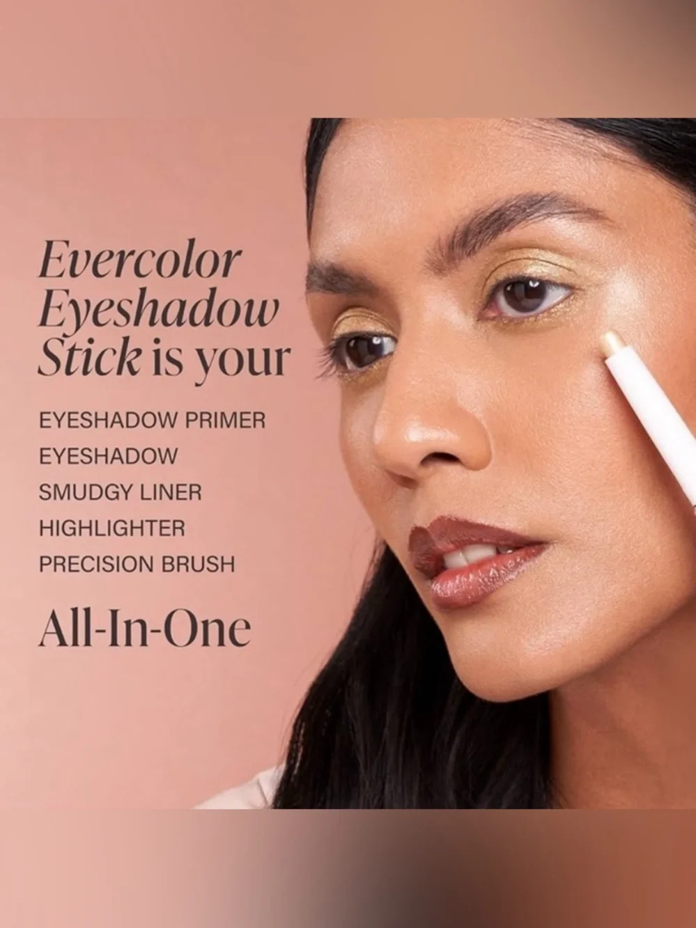 MALLY  EVERCOLOR Shadow Stick, Extra Velvet, Dune, NWT, Retails $25